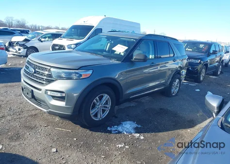 2020 Ford Explorer Xlt from USA, damaged, VIN 1FMSK8DH3LGC20032